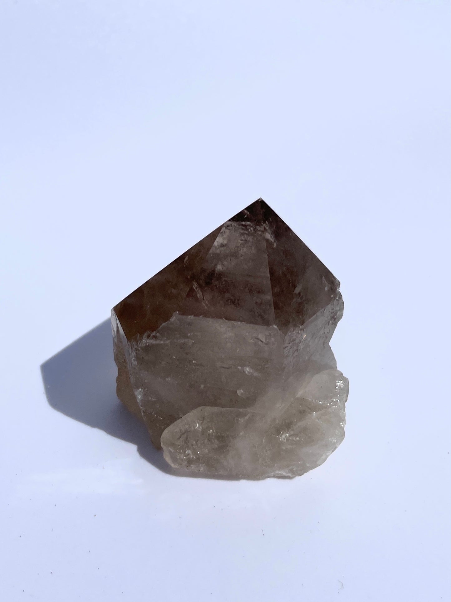 Smokey Quartz Rough & Polished Point