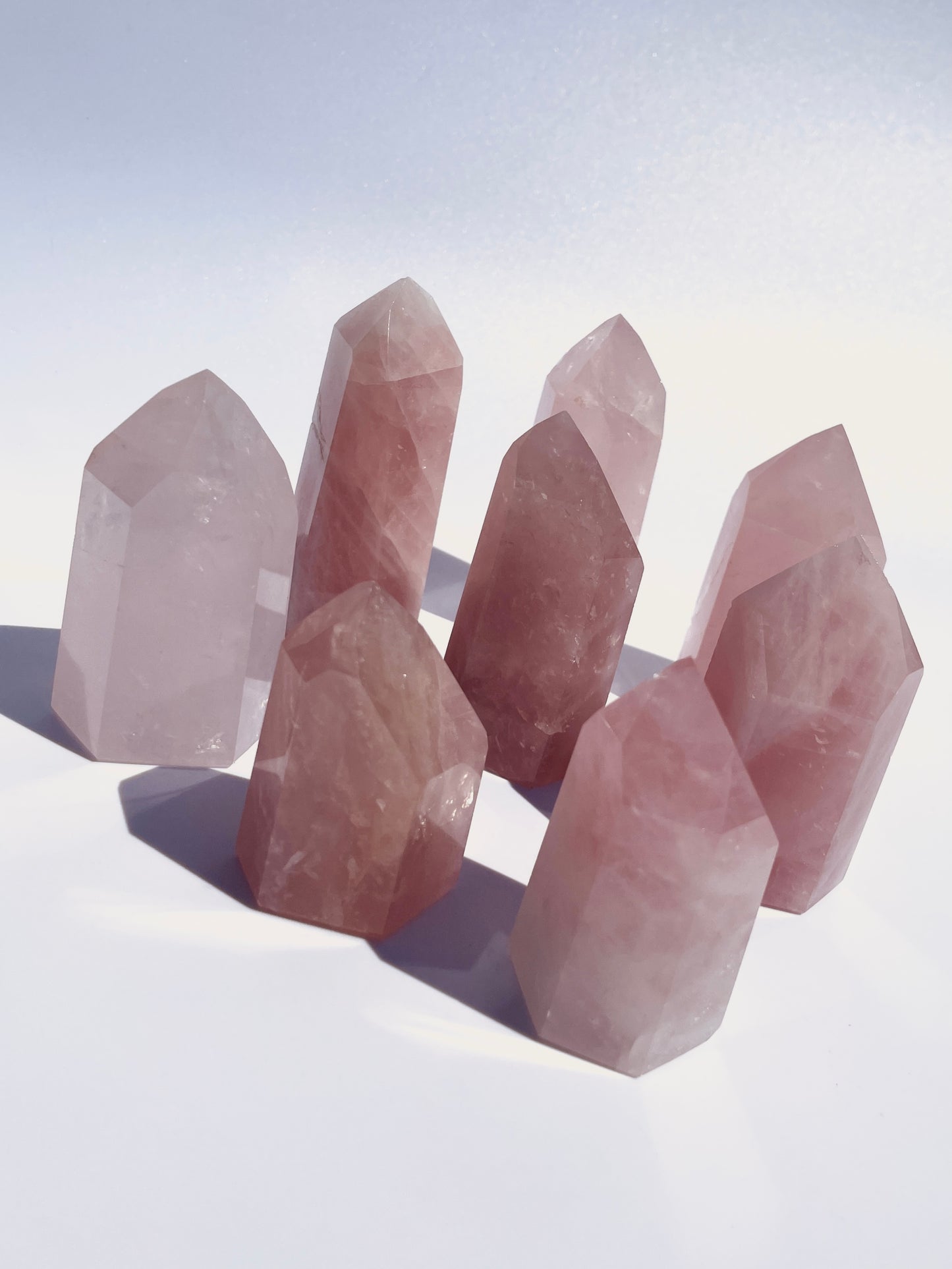 Rose Quartz Polished Point