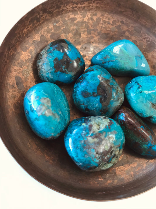Chrysocolla Tumbled Stone