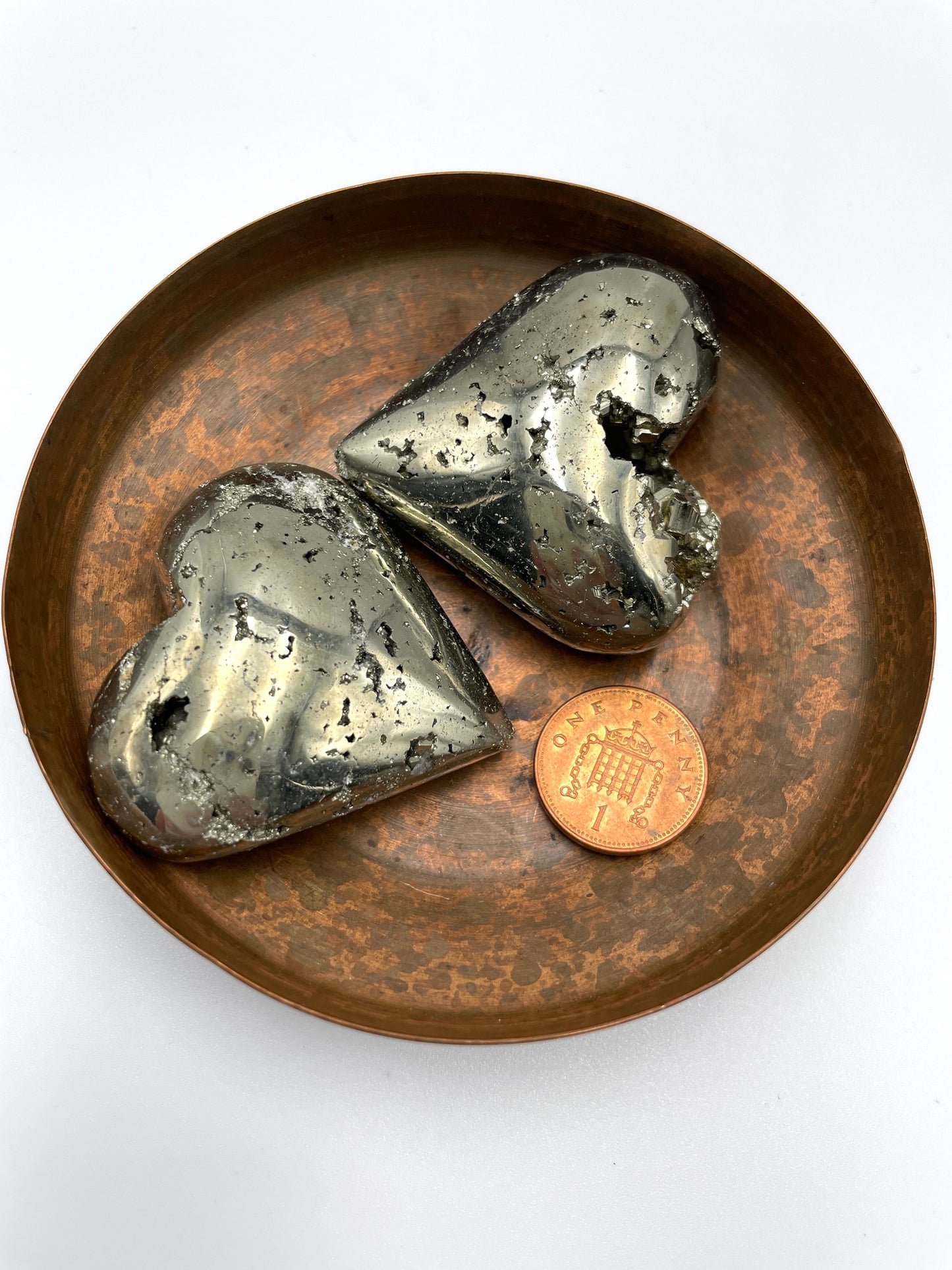 Pyrite Heart Medium