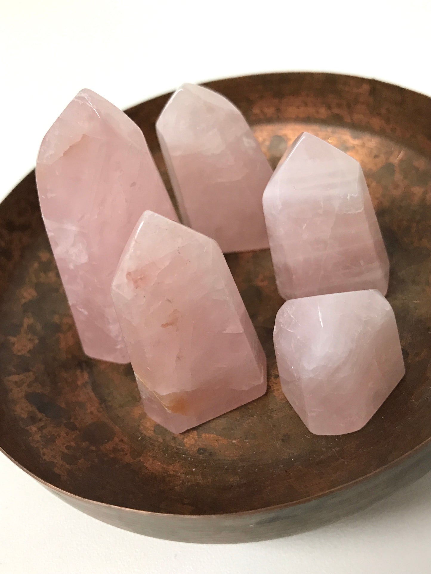 Rose Quartz Mini Polished Point