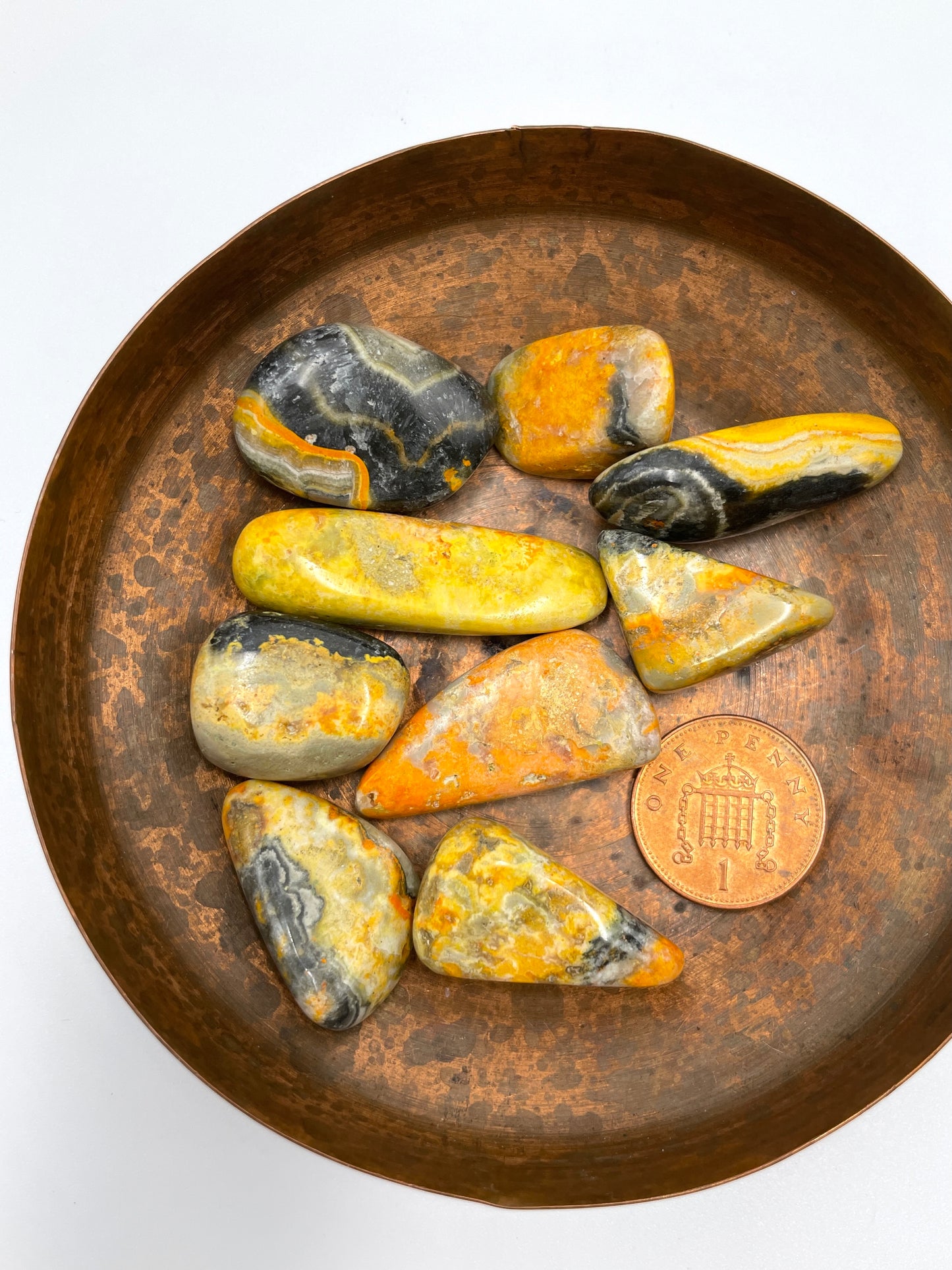 Bumblebee Jasper Tumbled Stone