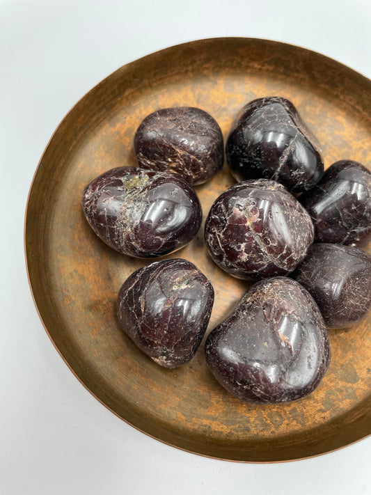 Garnet (Almandine) Tumbled Stone