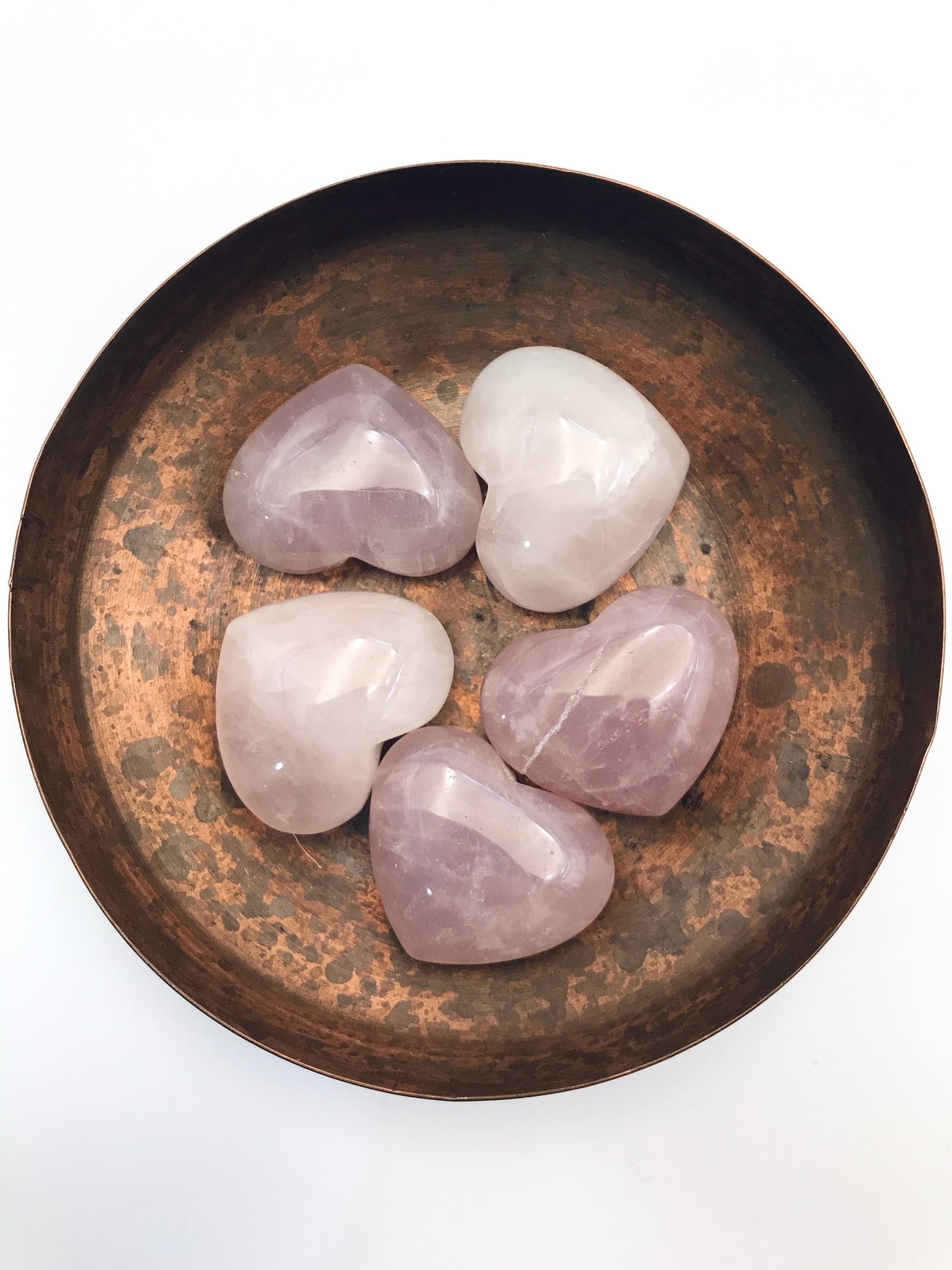 Rose Quartz Heart - 3cm