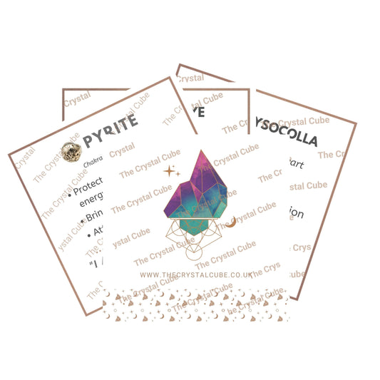 Crystal Description Card