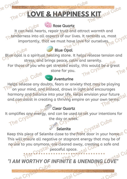 Crystal Description Card