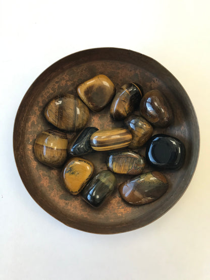 Tigers Eye (Gold) Tumbled Stone