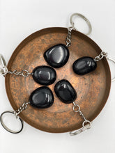 Load image into Gallery viewer, Obsidian Keyring
