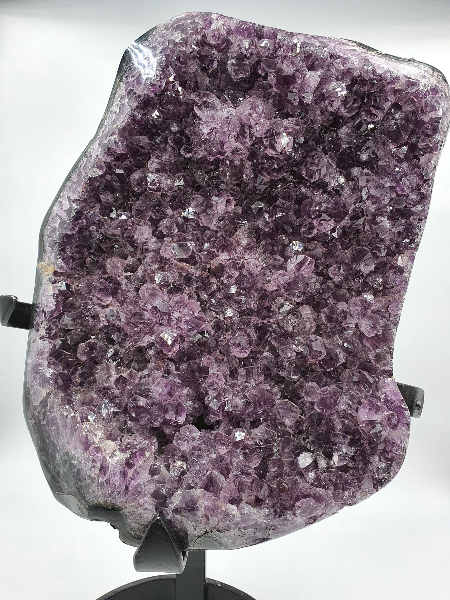 Amethyst on Metal Stand - Extra Large
