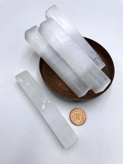 Selenite Rough Stick