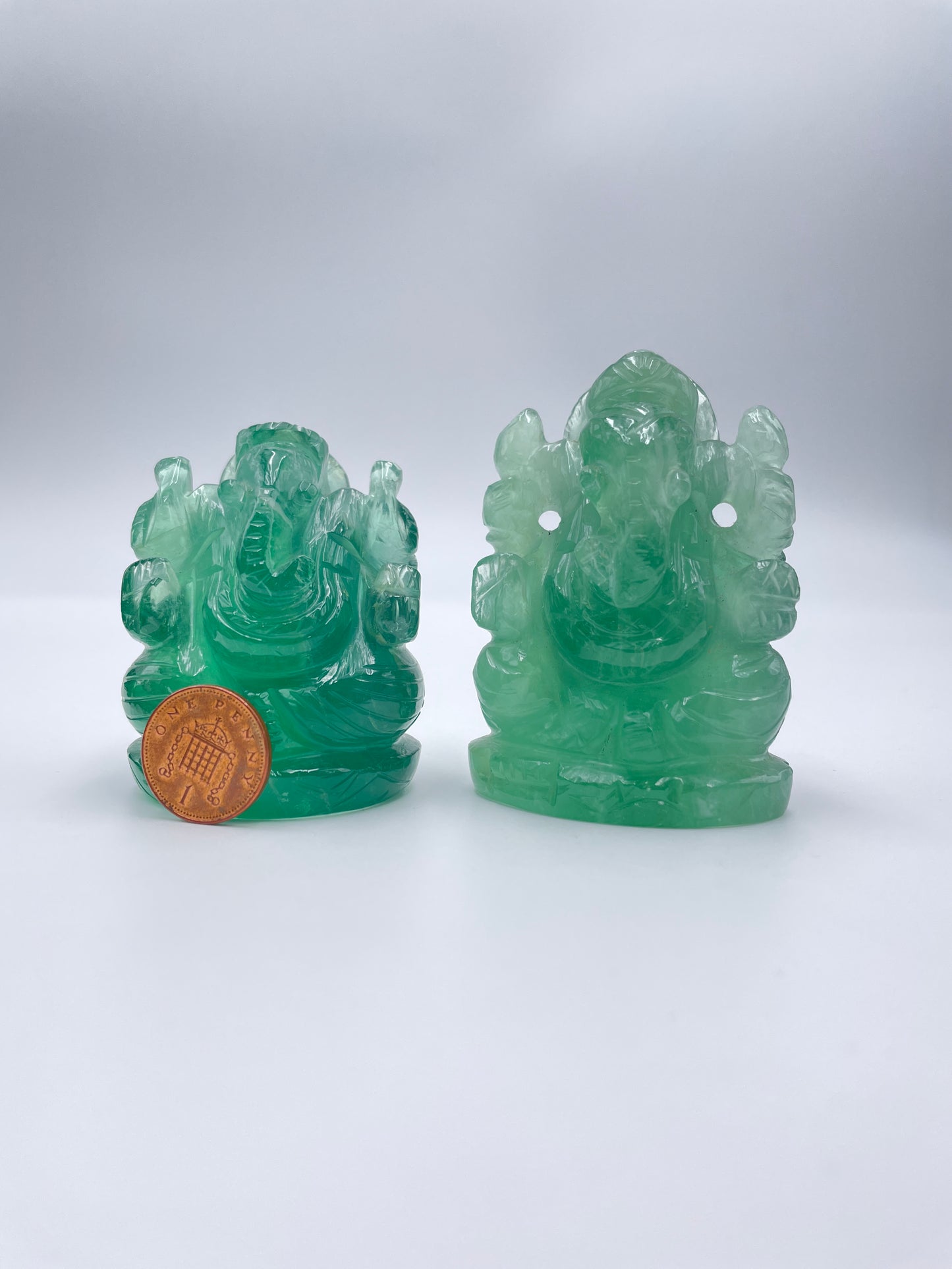 Ganesh - Green Fluorite