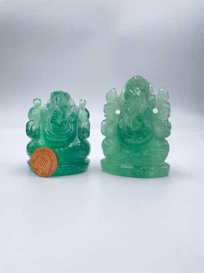 Ganesh - Green Fluorite