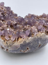 Load image into Gallery viewer, Amethyst with Pseudomorph Cluster Heart Large
