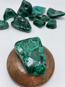 Malachite Polished Bubble - D