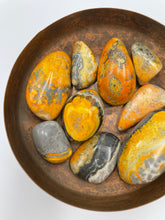 Load image into Gallery viewer, Bumblebee Jasper Tumbled Stone
