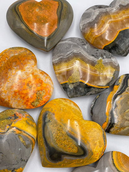 Bumblebee Jasper Heart