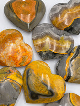 Load image into Gallery viewer, Bumblebee Jasper Heart
