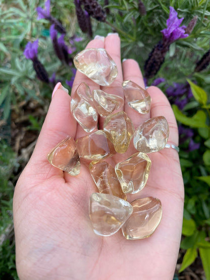 Citrine (Natural) Tumbled Stone