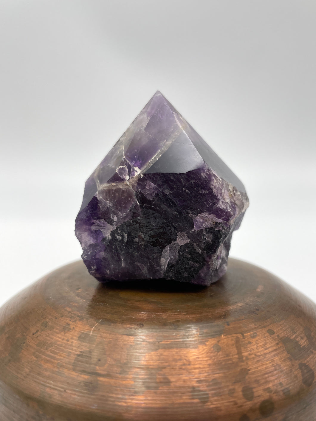 Amethyst Mini Rough & Polished Point