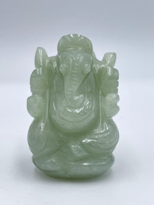 Ganesh - Light Green Aventurine