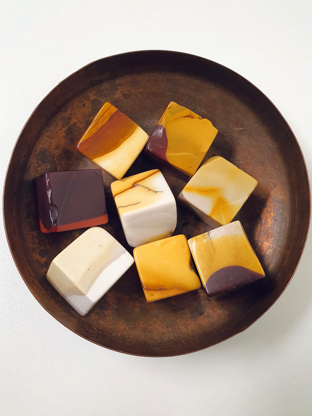 Mookaite Cube