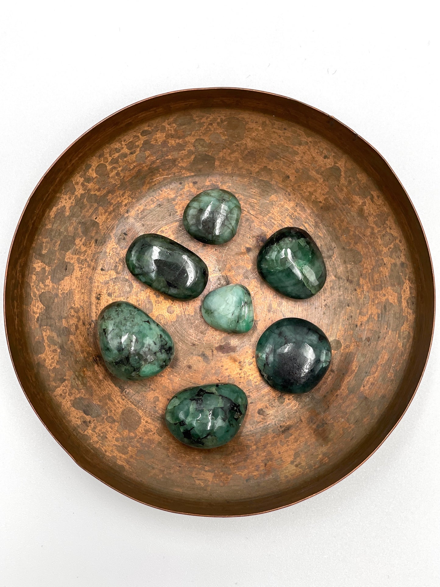 Emerald Tumbled Stone