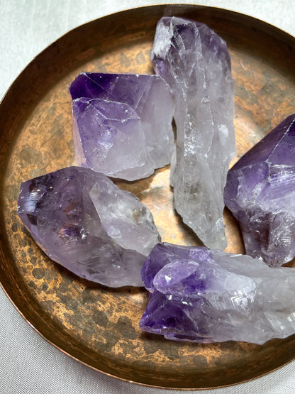 Amethyst Rough Points