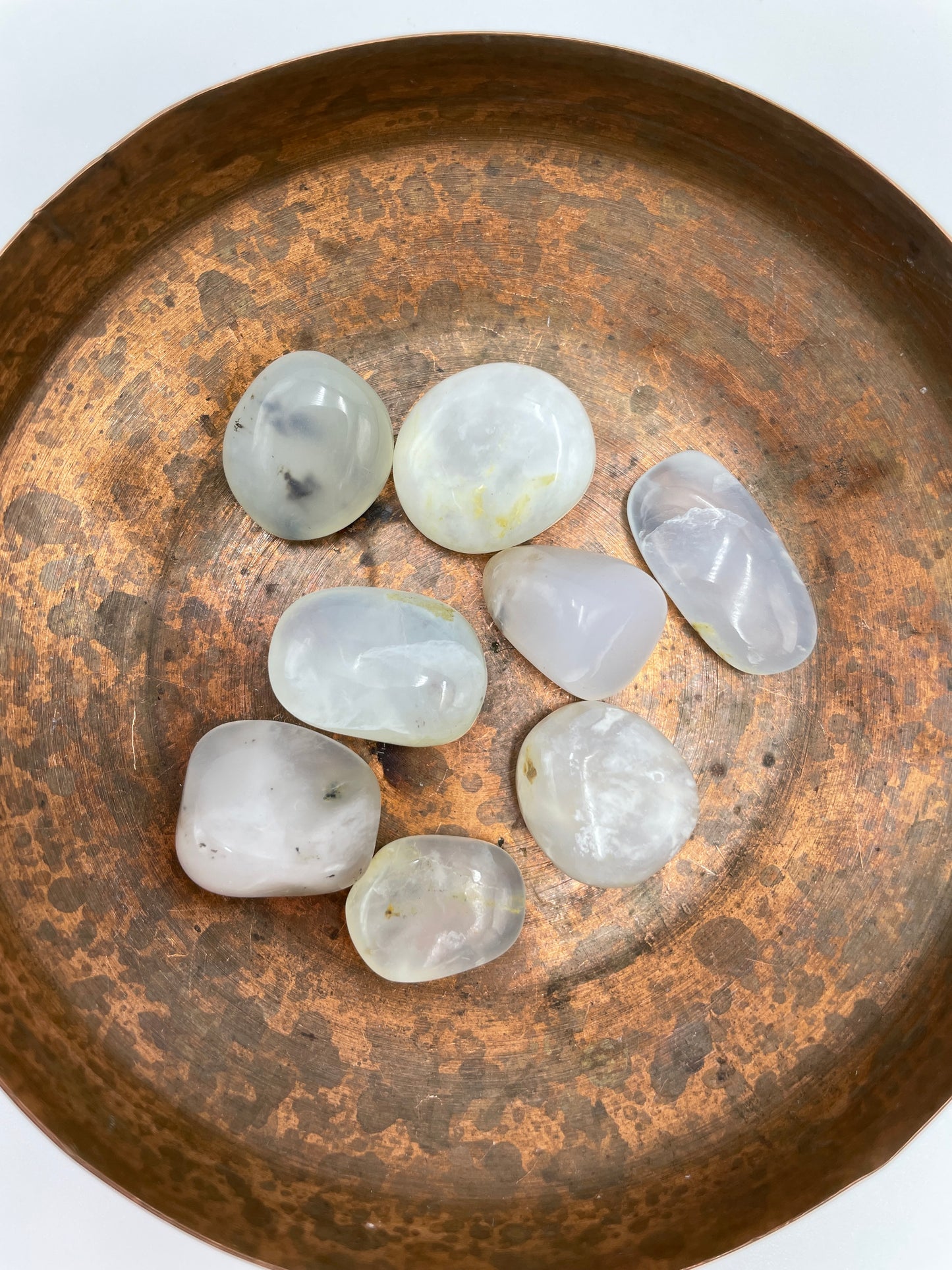 Blue Opal Tumbled Stone