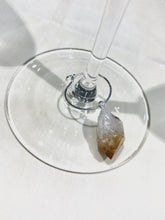 Load image into Gallery viewer, Wine Charms - Rose Quartz, Citrine, Amethyst, Clear Quartz
