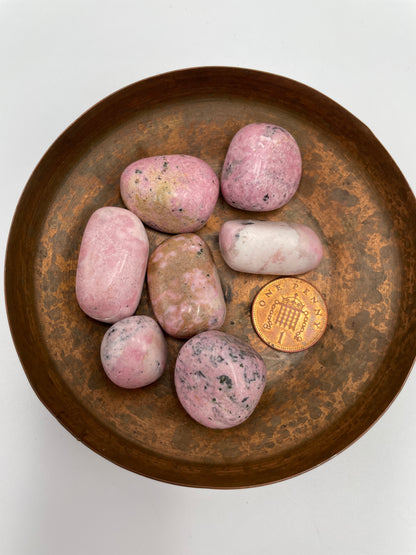 Rhodonite Tumbled Stone