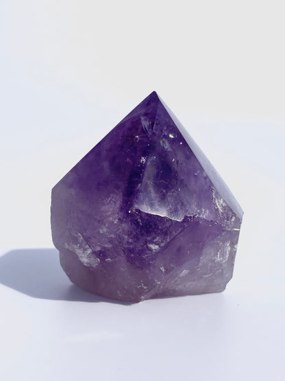 Amethyst Rough & Polished Point Large