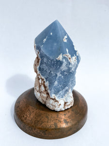 Angelite Rough & Polished Point