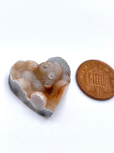 Load image into Gallery viewer, Chalcedony Cluster Heart Mixed
