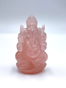 Ganesh - Rose Quartz