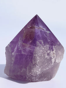 Amethyst Rough & Polished Point Large