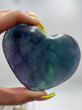 Load image into Gallery viewer, Fluorite Heart - Large
