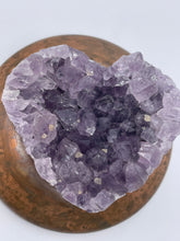 Load image into Gallery viewer, Amethyst Cluster Heart (Imperfect)
