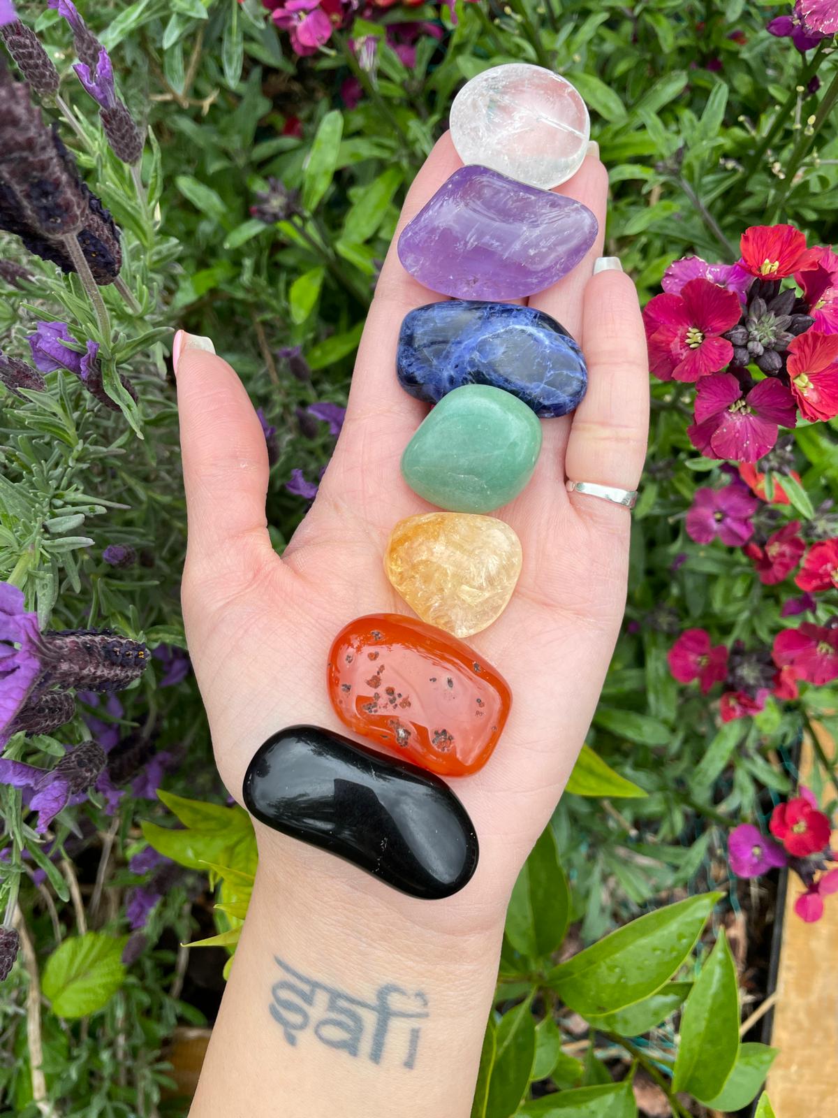 Chakra Tumble Stone Kit