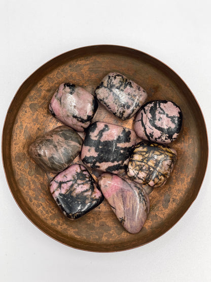 Rhodonite Tumbled Stone