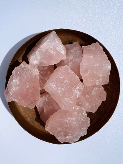 Rose Quartz - Rough Small