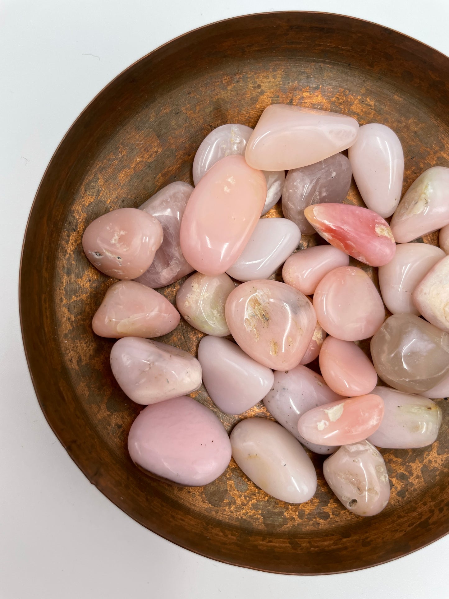 Pink Opal Tumbled Stone