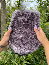 Load image into Gallery viewer, Amethyst on Metal Stand - Extra Large
