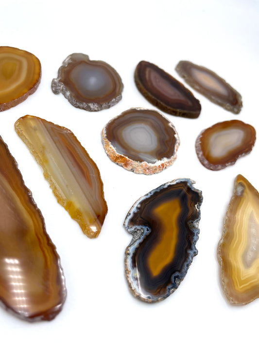 Natural Agate Mini Slice