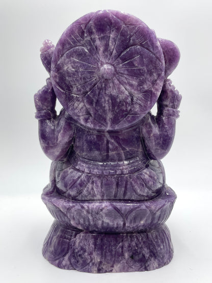 Lepidolite Ganesh - Large