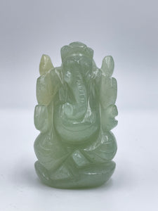 Ganesh - Light Green Aventurine