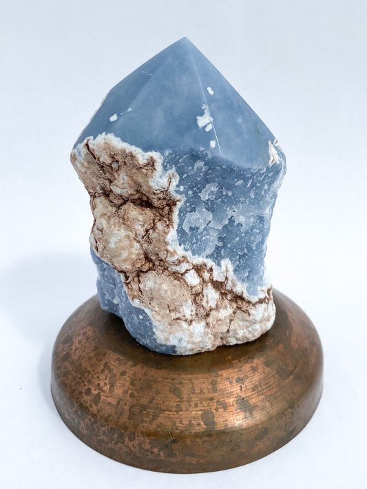 Angelite Rough & Polished Point