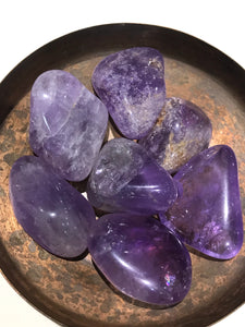 Amethyst Tumbled Stone