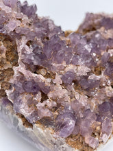 Load image into Gallery viewer, Amethyst with Pseudomorph Cluster Heart Large
