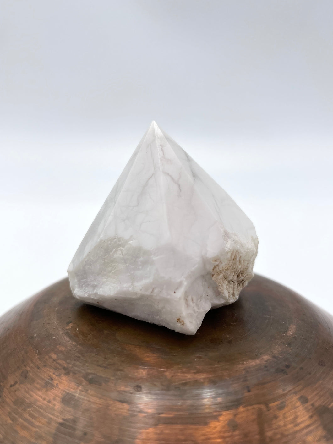 Howlite Mini Rough & Polished Point