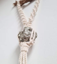 Load image into Gallery viewer, Macrame - Pyrite
